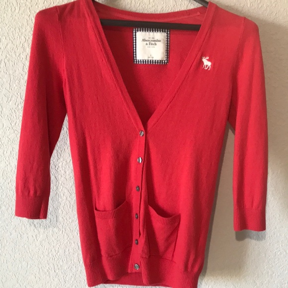 A&F Button-up Sweater - Picture 1 of 6